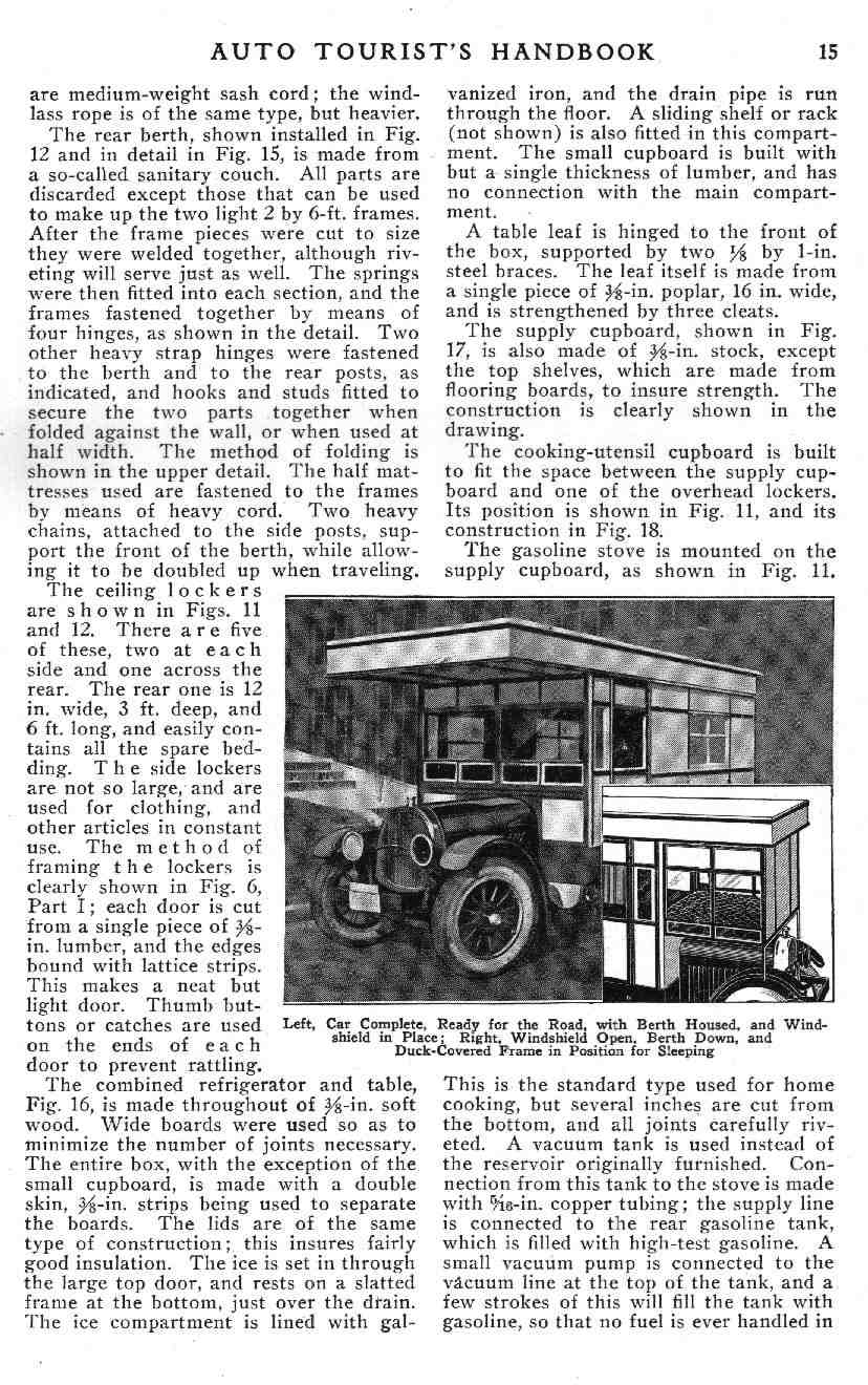 1924 Popular Mechanics Auto Tourist Handbook Page 77